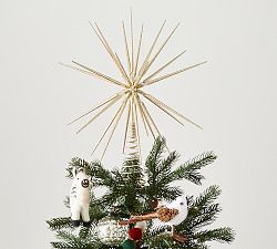 Glitter Starburst Tree Topper