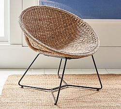 Woven Seagrass Papasan Chair
