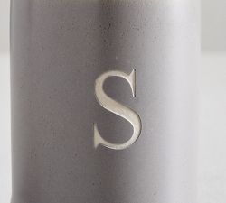 Mason Ceramic Scented Candle - Gray Oak