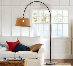 Winslow Metal Arc Sectional Floor Lamp (92")