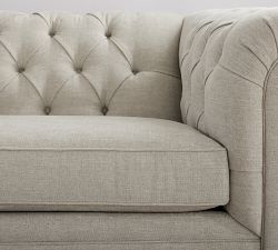 Chesterfield Roll Arm Sofa (67"&ndash;98")
