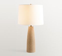 Open Box: Bay Rope Table Lamp, 29" - Natural/Bronze
