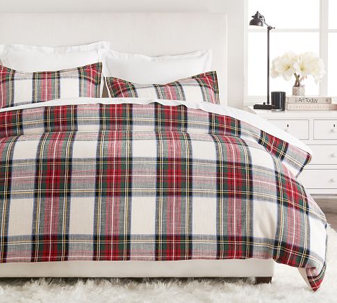 Stewart Plaid Duvet Cover