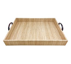 Open Box: Lucia Tortoise Handled Tray