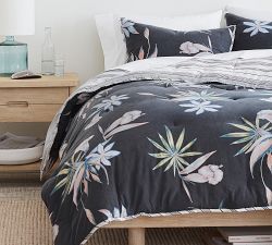 Roxy Sun Washed Island Life Reversible Comforter &amp; Shams