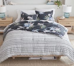 Roxy Sun Washed Island Life Reversible Comforter &amp; Shams