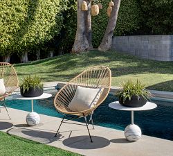 All Weather Eco Hevea Tall Basin Planters