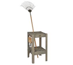 Belsay Wooden Tool Stand