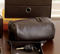 Colby Leather Toiletry Case