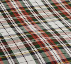 Denver Plaid Cotton Linen Duvet Cover &amp; Shams