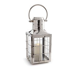 Maritime Stainless Steel Outdoor Lantern Candle Holders
