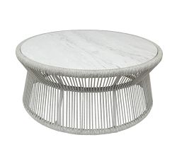 Milo Rope Round Outdoor Coffee Table (41")