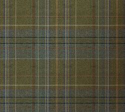 Green Plaid Wallpaper Sample