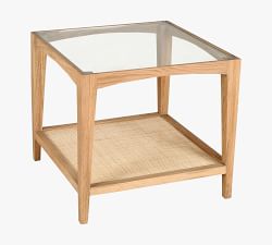 Lana Square Cane Side Table