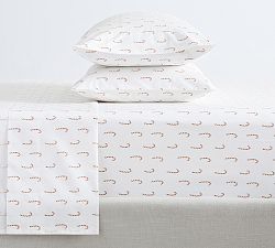 Candy Cane Cotton Sheet Set