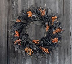 Dried Hallows Eve Wreath