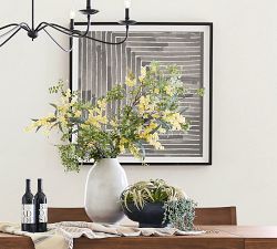 Neutral Labyrinth Framed Print