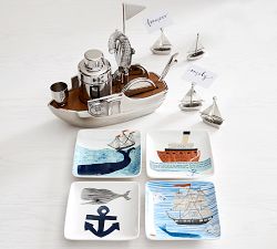 Sailboat Place Card Holders, Set of 4