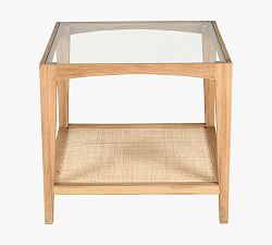 Lana Square Cane Side Table