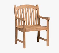 Placid Teak Outdoor Dining Armchair