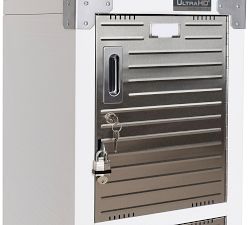 4-Door Stainless Steel Locker Cabinet