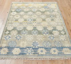 Claribel Hand-Knotted Wool Rug
