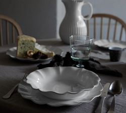 Rosa Stoneware Pasta Plates - Set of 4