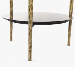 Rowan Marble Round End Table