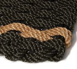 The Rope Co. Adventure Striped Handwoven Doormat