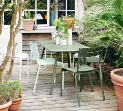 Fermob Metal Rectangular Luxembourg Outdoor Dining Table (57")