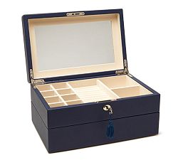 Kennedy Vegan Leather Stackable Jewelry Box