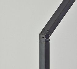 Noble Metal Task Floor Lamp (58")