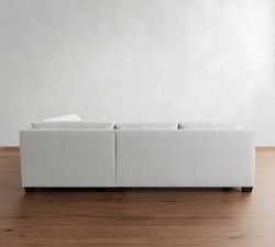 York Slope Arm 3-Piece L-Shaped Wedge Sleeper Sectional (117")