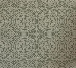 Aurora Medallion Wallpaper Sample