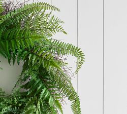 Faux Fern Grove Wreaths