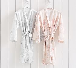 Monique Lhuillier Bouquet Floral Kimono Robe