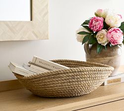 Natural Woven Decorative Bowl