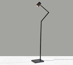 Noble Metal Task Floor Lamp (58")