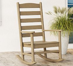 Polywood Ladderback Outdoor Rocking Chair