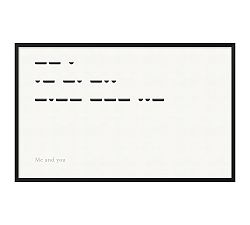 Me and You Framed Prints