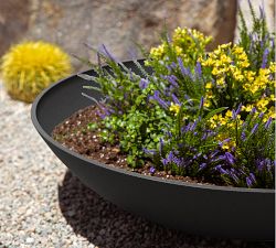 All Weather Eco Hevea Outdoor Bowl Planters