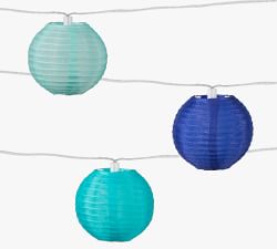 Glow Globe Solar Outdoor Lantern String Lights - 35 ft.