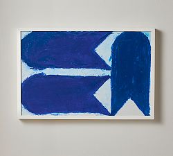 Signs of Blue by Evelyn Reyes for Creativity Explored