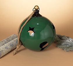 16" Green Jingle Bell Object