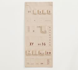 Canvas Pocket Hanging Advent Calendar