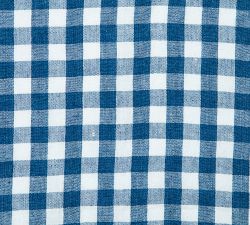 Gingham Block Print Cotton Picnic Napkin - Set of 4