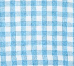 Gingham Block Print Cotton Picnic Napkin - Set of 4