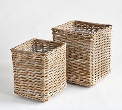 Handwoven Rattan Planters