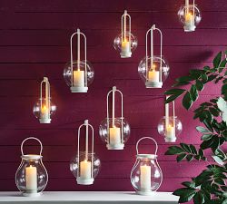 Lustre Glass Sconces