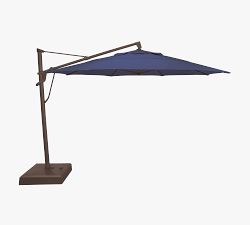 13&rsquo; Round Cantilever Outdoor Patio Umbrella with Base